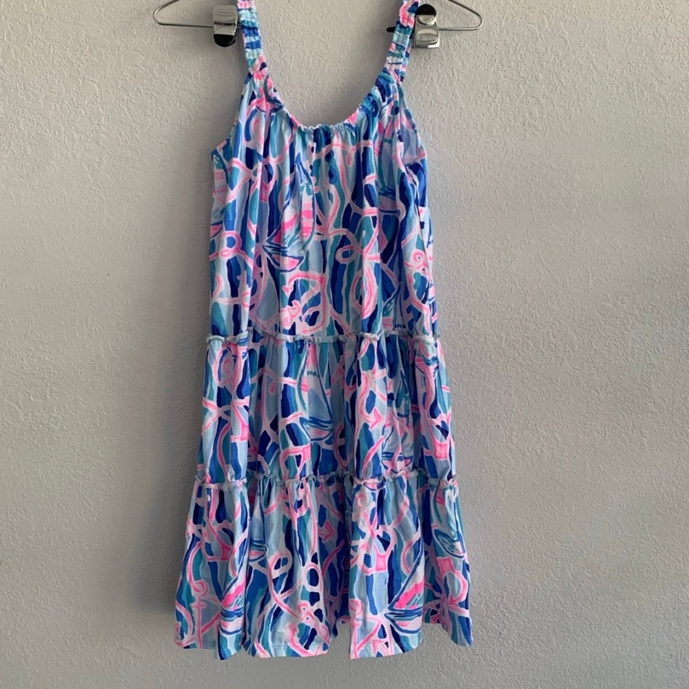 Lilly Pulitzer XS Loro Swing Dress Reel Nauti